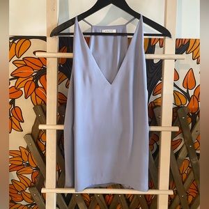 Lilac Blue Babaton Tank Blouse